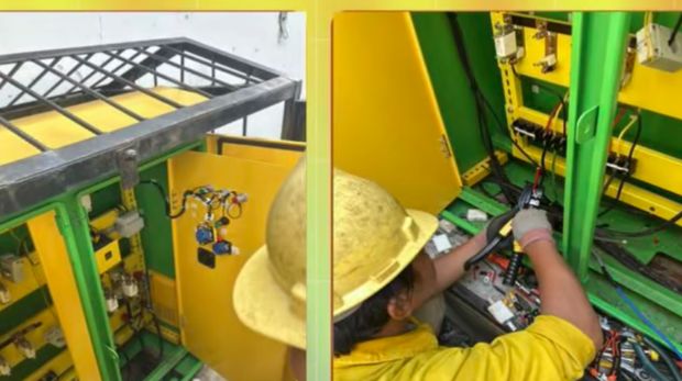 Puluhan lampu penerangan jalan umum (PJU) di Jalan Laksamana Malahayati, Cipinang Muara, Jatinegara, Jakarta Timur padam akibat komponen dicuri. (dok Sudin Bina Marga Jaktim)