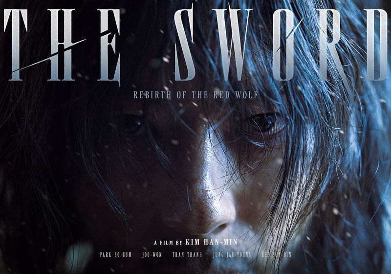 The Sword: Rebirth of the Red Wolf Poster film Korea terbaru 2027 The Sword: Rebirth of the Red Wolf.
