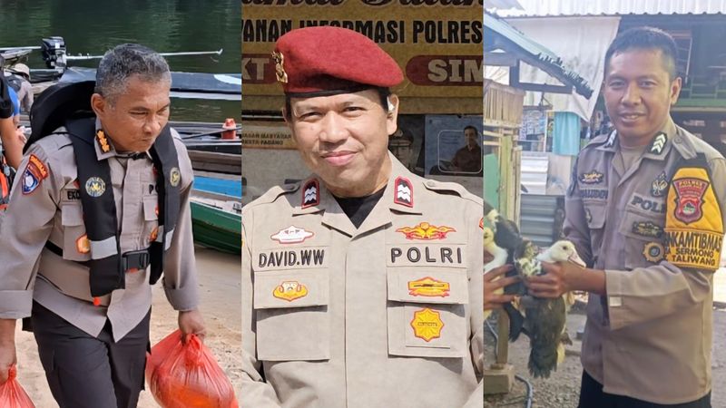 Kombes Eko Budhi, Aiptu Dafit Rico dan Brigpol Kamaludin