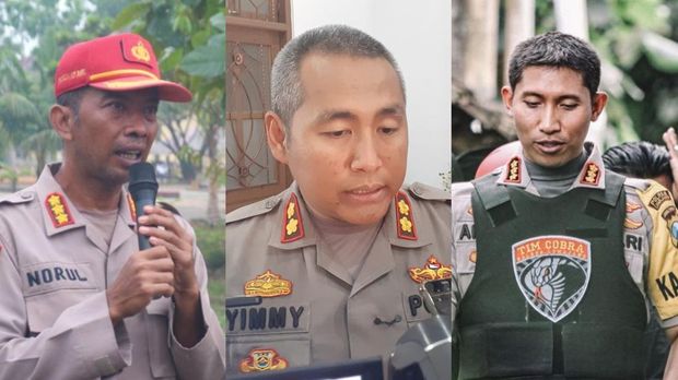 Kombes Norul Hidayat, Kombes Yimmy Kurniawan dan Kombes Muhammad Arsal Sahban