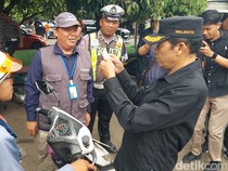 Ketar-ketir Pengendara di Cimahi Terjaring Razia Pajak