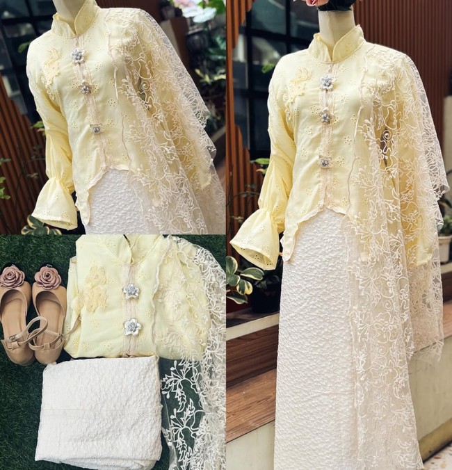 7 inspirasi hijab kebaya modern wisuda elegan! Dari aksen bordir, rok knit popcorn, hingga paduan brokat songket yang mewah untuk tampil cantik saat kelulusan.