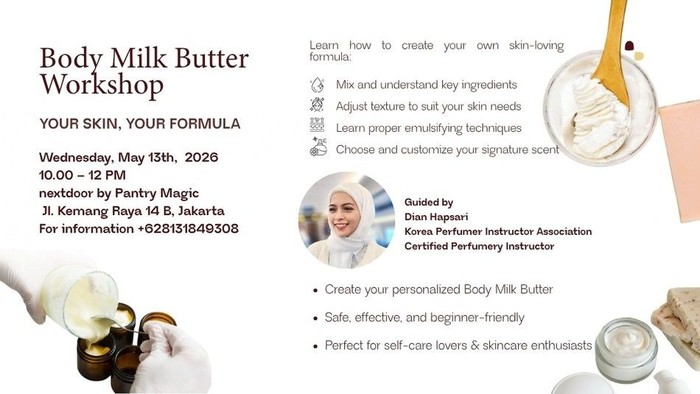 Body Milk Butter Workshop