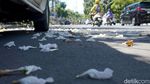 Bunga Tabebuya Mulai Bermekaran di Kota Surabaya
