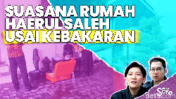 Video: Rumahnya Kebakaran, Anggota BPK Haerul Saleh Meninggal 
