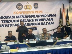 Kronologi Penangkapan 210 WNA di Batam Terkait Dugaan Penipuan Investasi