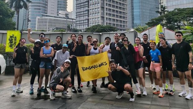 Komunitas lari di Jakarta, rundarlings. (dok. ist)