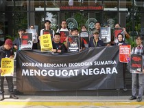 Korban Bencana Sumatera Gugat Pemerintah ke PTUN Jakarta