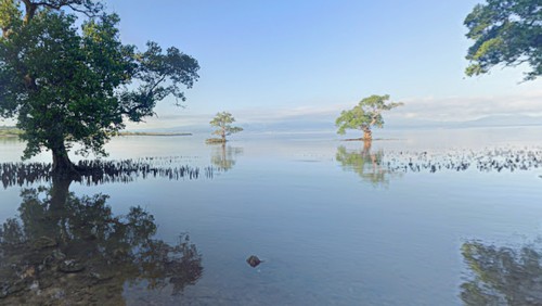 Pemandangan Tanjung Menangis, Sumbawa, NTB. (Tangkapan layar Google Maps)