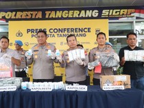 Polisi Tangkap Bandar Obat Keras Ilegal di Tangerang, 37 Ribu Tramadol Disita