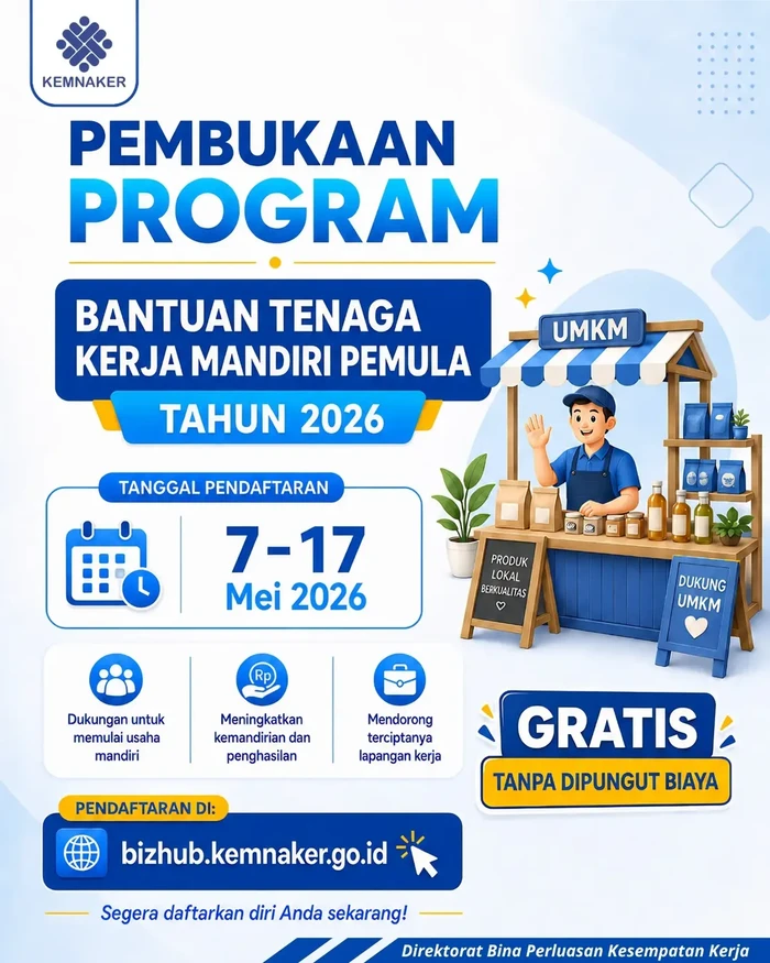 Program TKM Pemula Tahun 2026