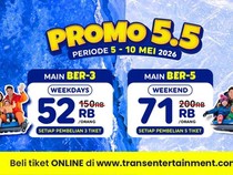 Butuh Liburan? Promo May Day di Trans Snow World Bekasi Cuma 50 Ribuan!