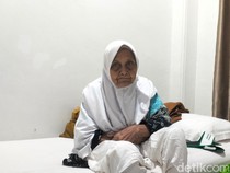 Tabung Uang Pemberian Anak, Nenek Ramlah Berhaji di Usia 101 Tahun