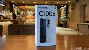 Realme C100x resmi diluncurkan di Indonesia pada 7 Mei 2026. Foto: Adi FR/detikINET