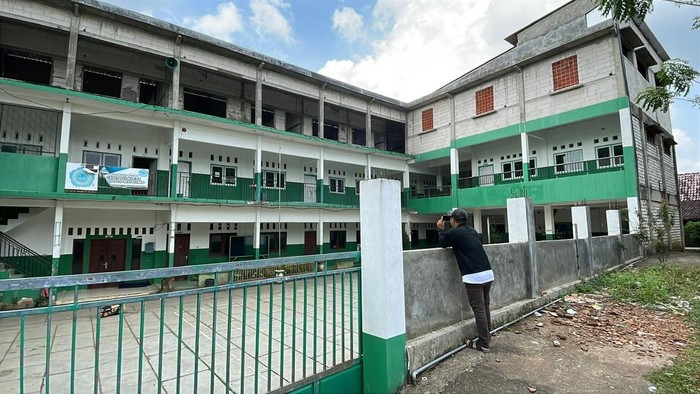 Situasi ponpes milik AS tersangka pemerkosaan santriwati di Kecamatan Tlogowungu Pati