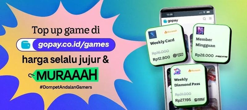 Top Up Game di GoPay