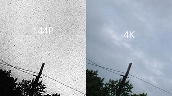 Penampakan UFO klasik bergaya piring terbang ini terlihat jauh lebih tajam usai diproses AI. Awan dan suasana langit ikut dibuat lebih dramatis. Foto: TikTok