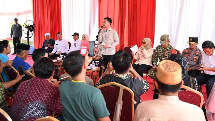 Wapres Gibran mendengar aspirasi nelayan saat berkunjung ke Lampung Timur