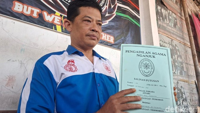 WD melaporkan mantan istrinya yang seorang ASN ke Polres Nganjuk