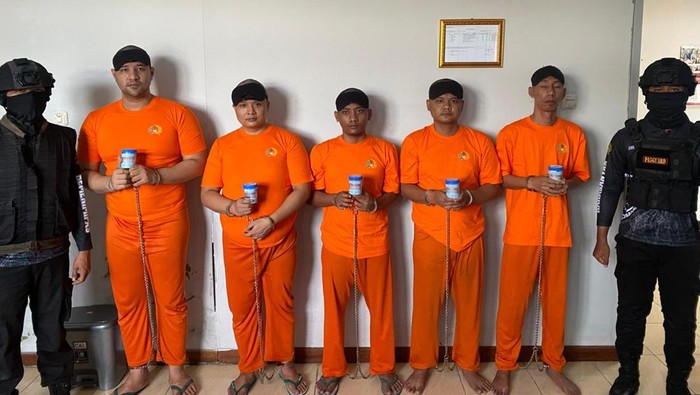 Ammar Zoni dkk kembali menjalani pidana di Lapas Nusakumbangan