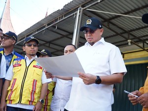 Andre Rosiade Cek Pembangunan Jalan Seribu Lubang, Ramai Ucapan Terima Kasih ke Prabowo