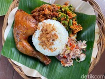 Dapur Ibuk Nyoman: Laris Manis! Nasi Jinggo Bali Enak di Perumahan Tangsel