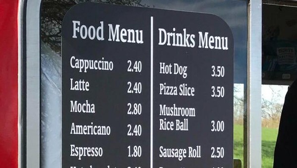 Deretan Menu Restoran Absurd Gegara Salah Desain dan Terjemahan