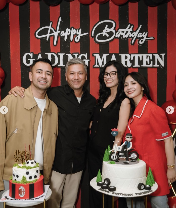 Gading Marten Ultah ke-44, Kue dan Kulinerannya Curi Perhatian