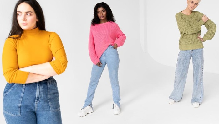 Ilustrasi outfit wanita