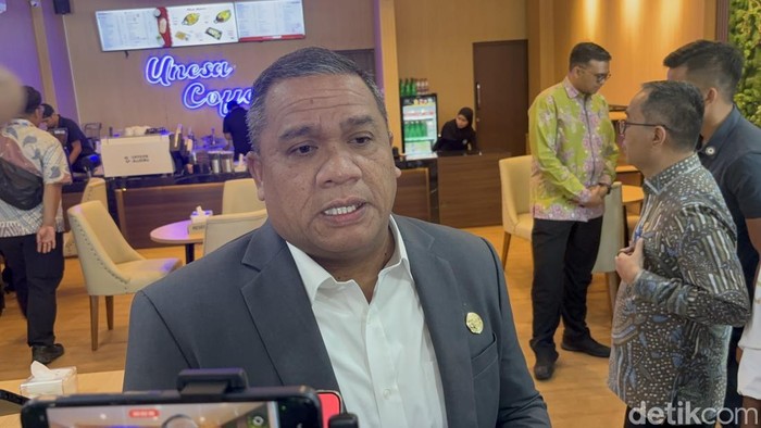 Ketua Umum Tim Penanggung Jawab Seleksi Nasional Penerimaan Mahasiswa Baru (SNPMB) 2026 Prof Eduart Wolok di Unesa.