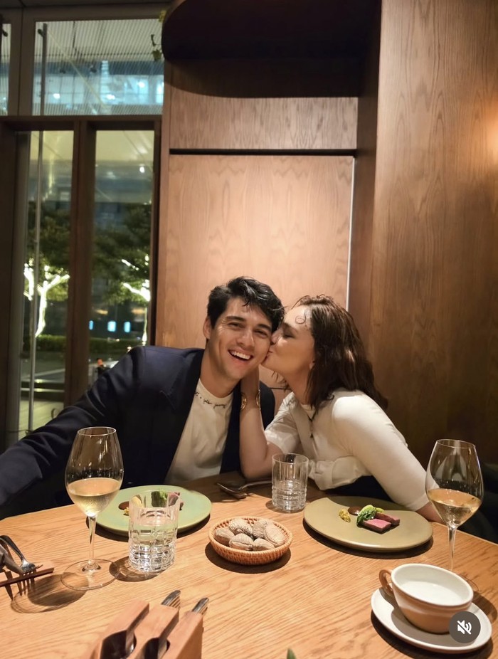 Kompak! Luna Maya dan Maxime Bouttier Makan Malam hingga Masak Bareng