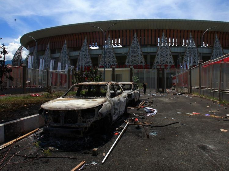 Kondisi Stadion Lukas Enembe Pascakericuhan Laga Persipura