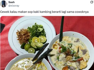 Kocak! Netizen Bahas Tanda Cewek Lagi sama Pacar dari Menu Makanan