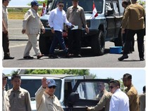 Bukan Maung Putih, Prabowo Naik Mobil Garang Ini di Pulau Terluar RI