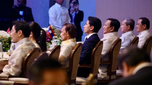 Presiden Prabowo Subianto, menghadiri jamuan malam KTT ke-48 ASEAN di Filipina. (Kris/Biro Pers, Media, dan Informasi Sekretariat Presiden)