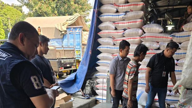 Satgas Pangan Polri sidak beras premium