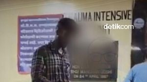Video: Pria Ini Datangi RS dengan Senjata Tajam Menancap di Kepala