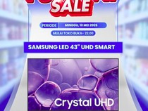 TV 43 Inch UHD Smart di Transmart Full Day Sale Didiskon Jadi Rp 3,5 Juta