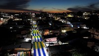 Antusias Sambut Piala Dunia 2026, Kampung di Brasil Disulap Penuh Warna