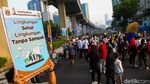 CFD Rasuna Said Jadi Ajang Kampanye Kurangi Sampah Plastik