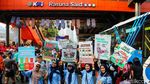 CFD Rasuna Said Jadi Ajang Kampanye Kurangi Sampah Plastik