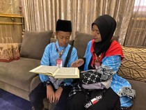 Kisah Fardhan, CJH Termuda Embarkasi Surabaya Banyak Dititipi Doa Teman