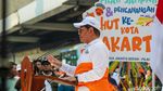 Gubernur Pramono Resmikan Gerakan Pilah Sampah saat CFD Perdana di Rasuna Said