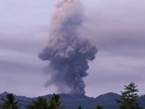 Gunung api di Malut yang berstatus waspada. (Foto: dok. PVMBG) Gunung api di Malut yang berstatus waspada. (Foto: dok. PVMBG)