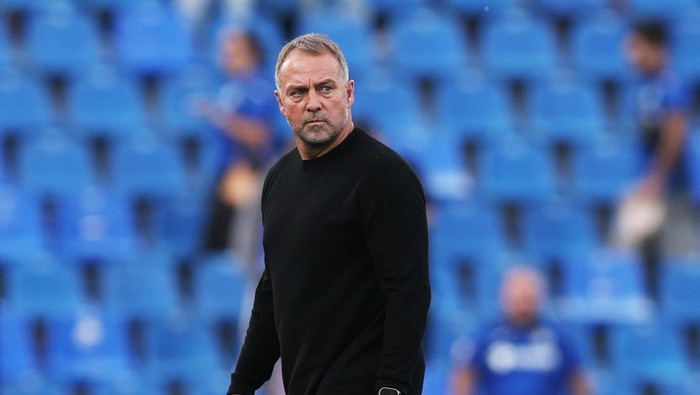 Soccer Football - LaLiga - Getafe v FC Barcelona - Estadio Coliseum, Getafe, Spain - April 25, 2026 FC Barcelona coach Hansi Flick after the match REUTERS/Isabel Infantes