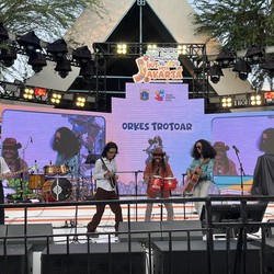 Pencanangan HUT Jakarta Ke-499, Warga Antusias Ramaikan Konser Jagat Suara