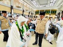 Kloter 12 Embarkasi Palembang Bertolak ke Jeddah