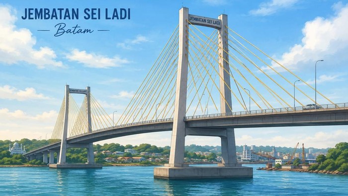 Ketua DPRD Kepri Unggah Video Motoran di Jembatan Sei Batam
