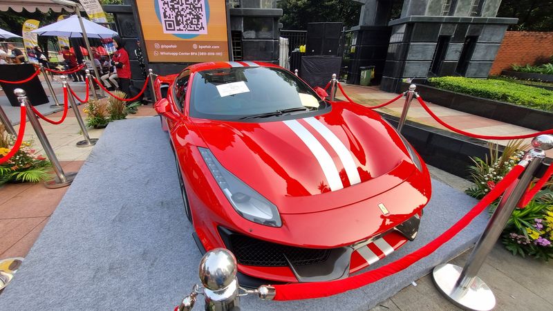 Kejagung lelang Ferrari hingga tas mewah di CFD Sudirman Jakarta