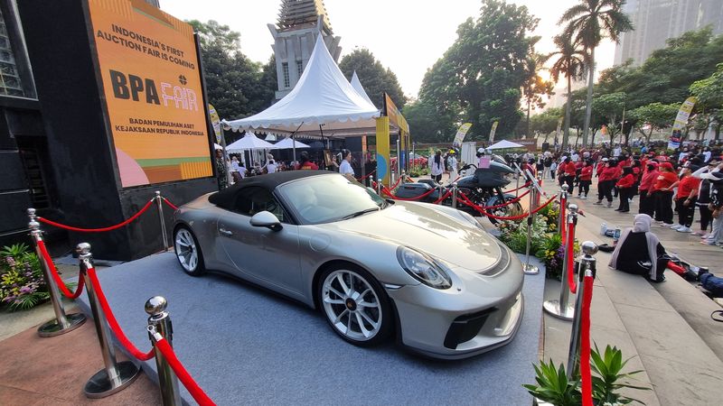 Kejagung lelang Ferrari hingga tas mewah di CFD Sudirman Jakarta